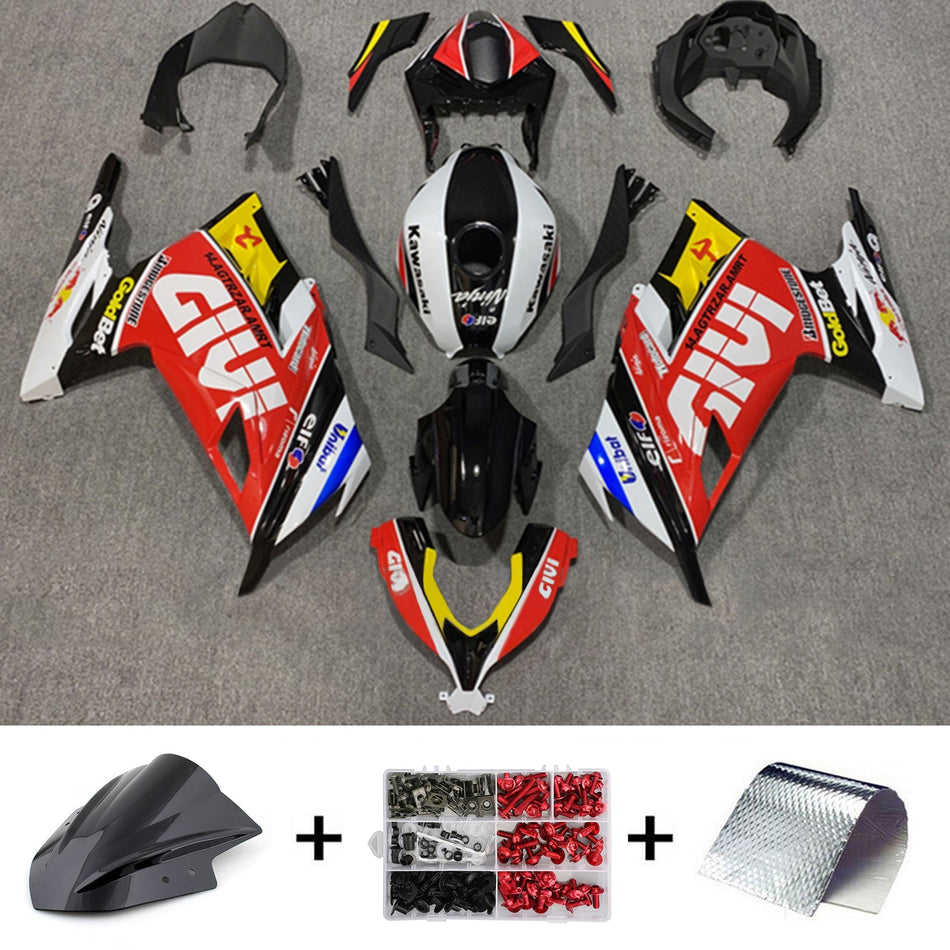 2013-2024 カワサキ EX300/Ninja300 インジェクションフェアリングキット ボディワーク プラスチック ABS