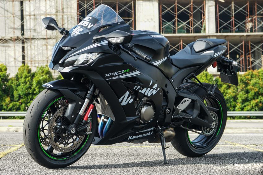 2016-2020 カワサキ ZX10R Amotopart インジェクションフェアリングキット ボディワーク プラスチック ABS #123