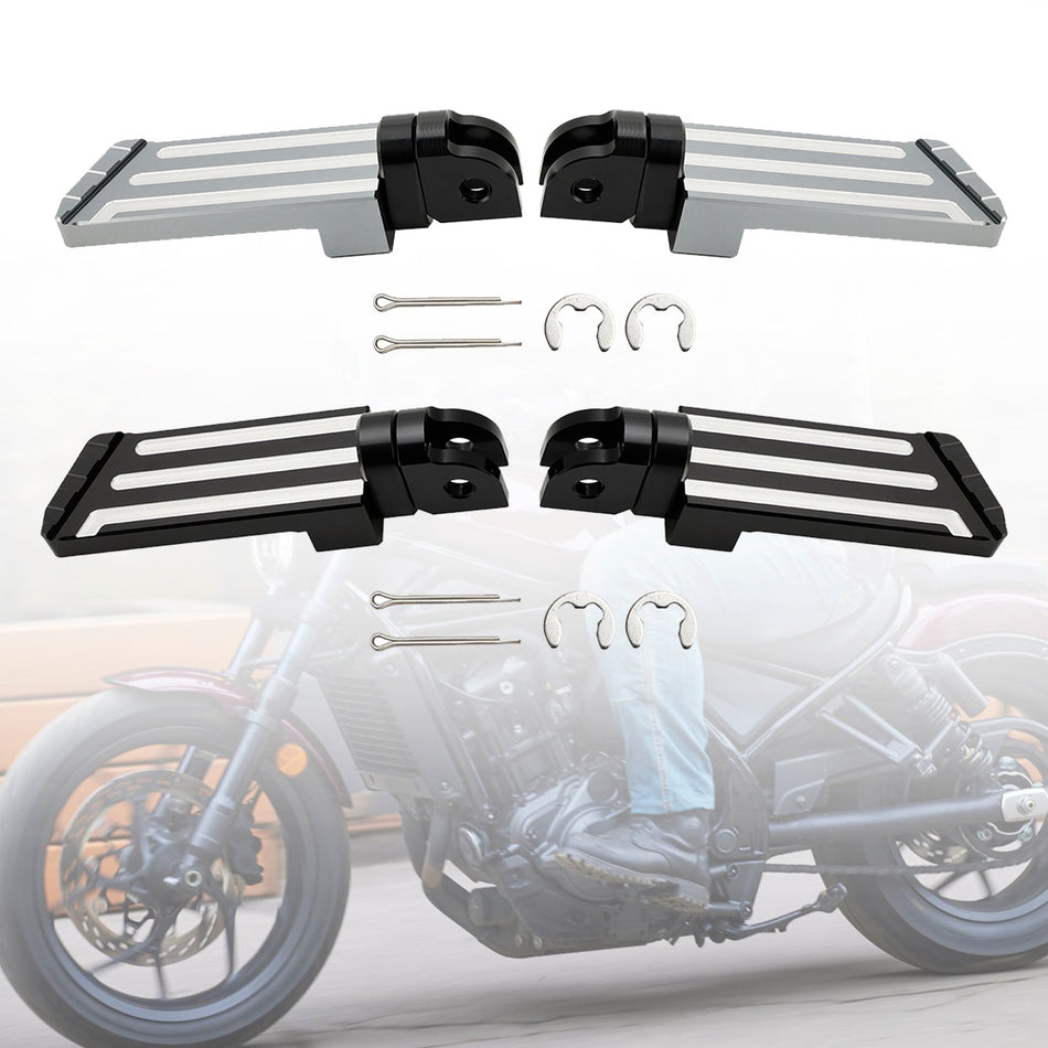 フロントフットレスト フットペグ Rebel 1100 CM1100 CMX 1100 DCT/MT 2021-2023用