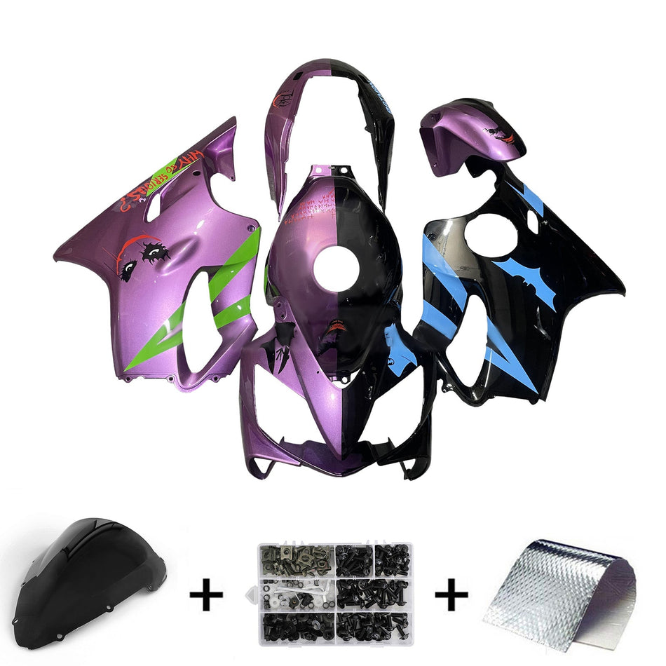 ホンダ CBR600 F4i 2004-2007 用 インジェクションフェアリングキット ボディワーク プラスチック ABS