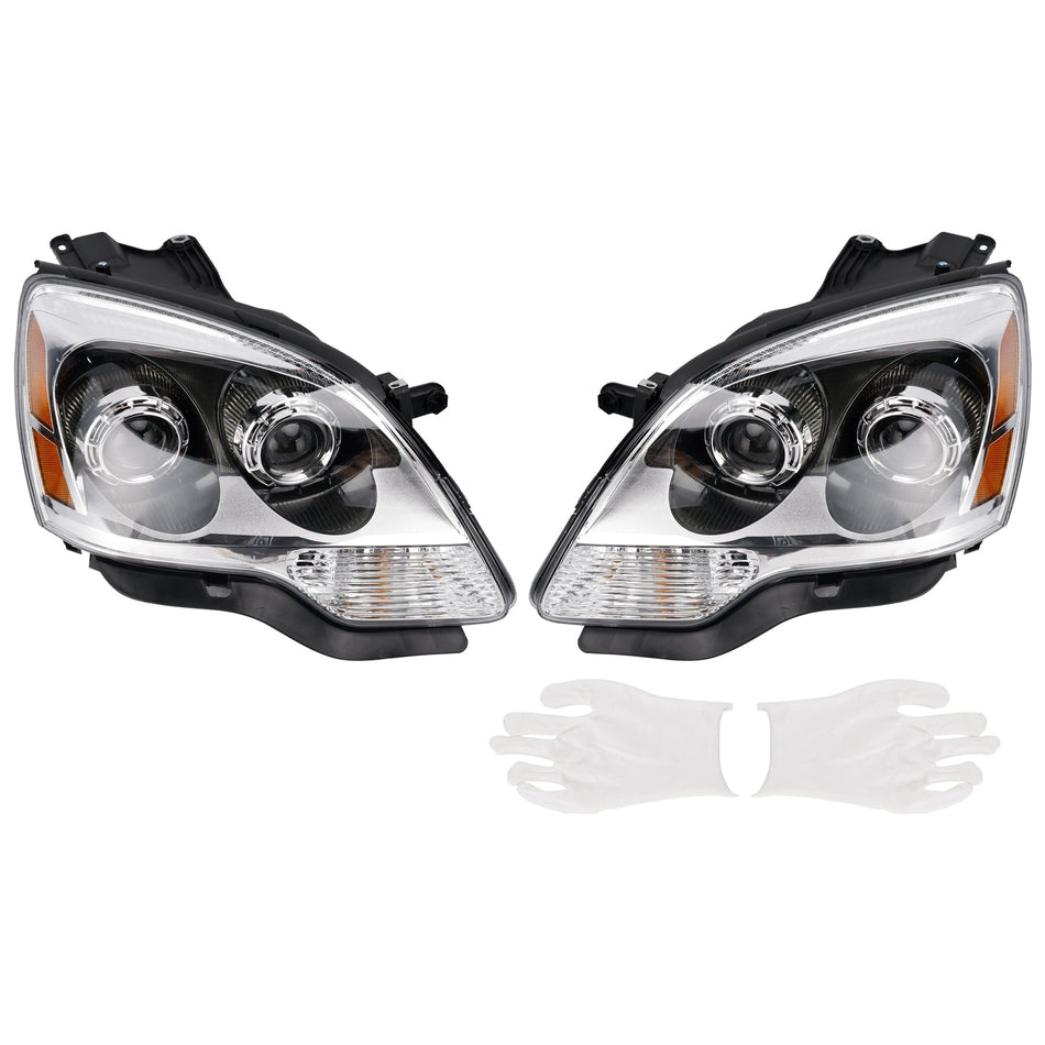 2007-2012年式 GMC アカディア用 バルブ・バラストなし 左右セット HID ヘッドライト 22938888 GM2503323