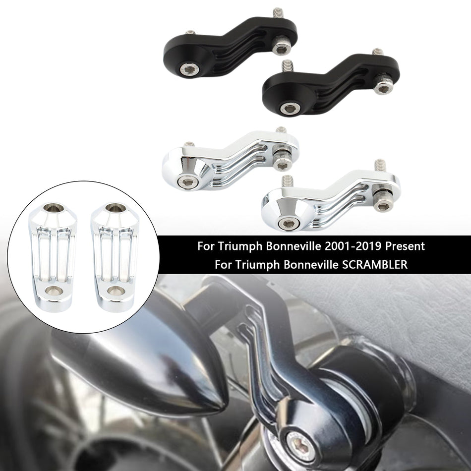 ボンネビル SE T100 T120 用リアターンシグナルライトホルダーブラケット