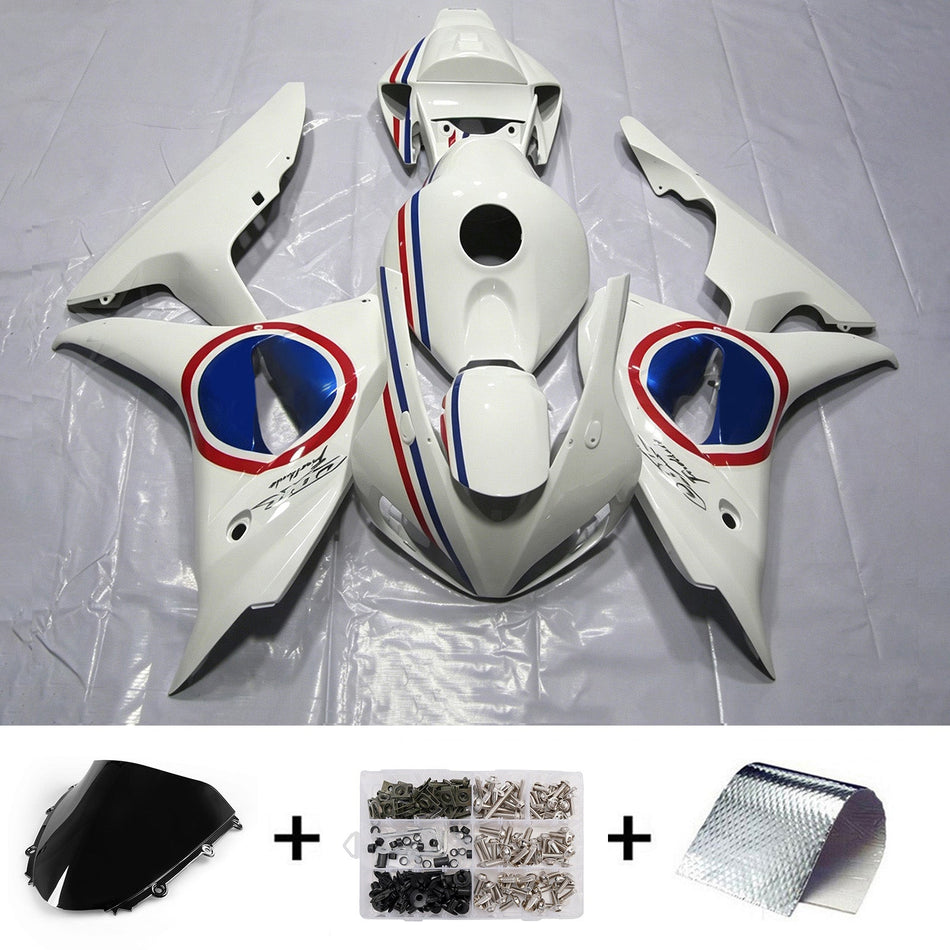 ホンダ CBR1000RR 2006-2007 用インジェクション フェアリングキット ボディワーク プラスチック ABS