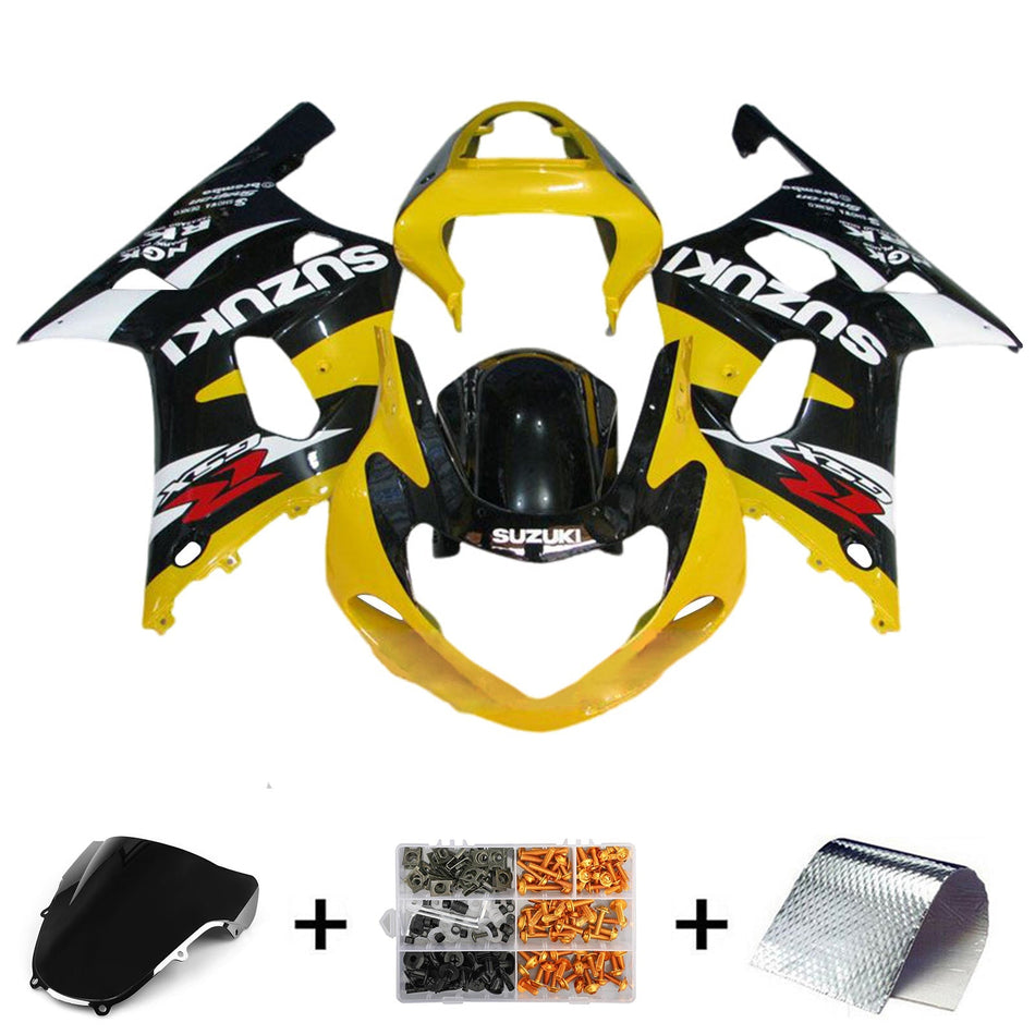 2000-2002 スズキ GSXR1000 K1 K2 フェアリングキット ボディワーク プラスチック ABS