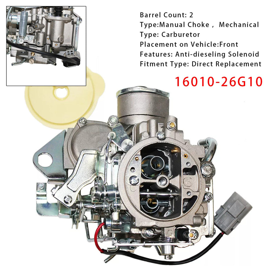 日産 Z20 ガゼル シルビア ダットサン ピックアップ キャラバン バス キャブレター 16010-26G10