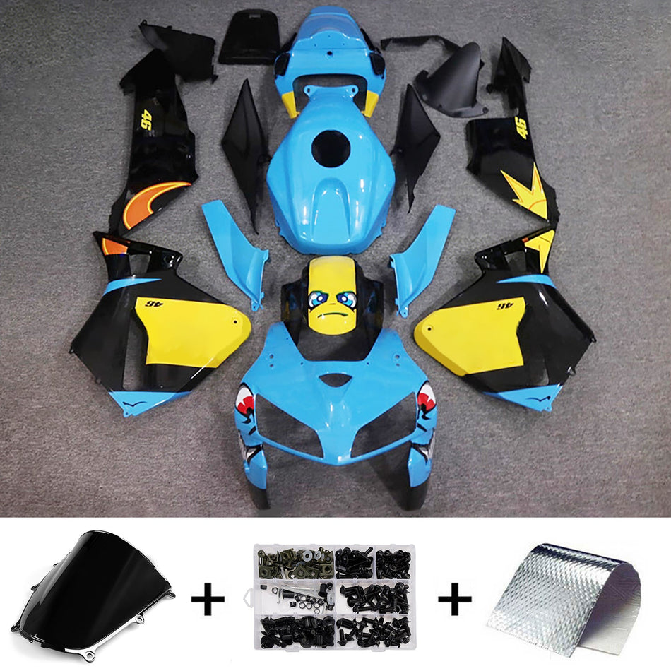 ホンダ CBR600RR 2005-2006 F5 用 ABS樹脂製インジェクションフェアリングキット
