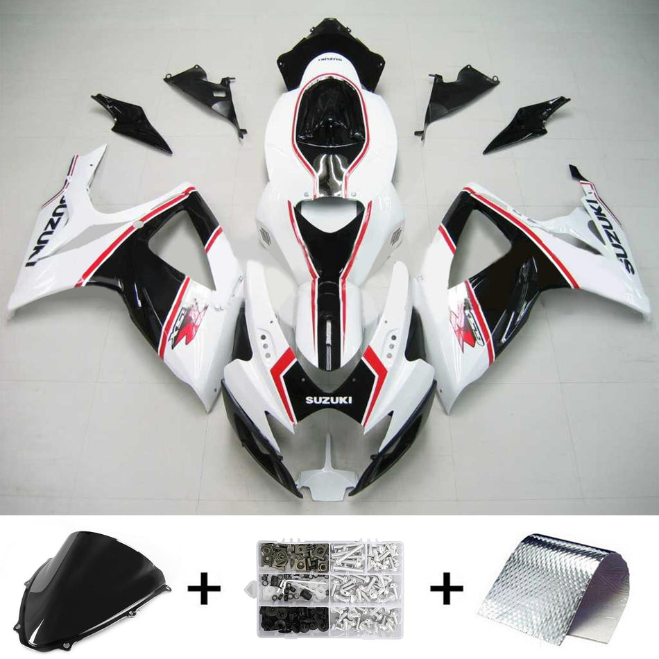 2006-2007 スズキ GSXR 600/750 K6 Amotopart インジェクションフェアリングキット ボディワーク プラスチック ABS #172