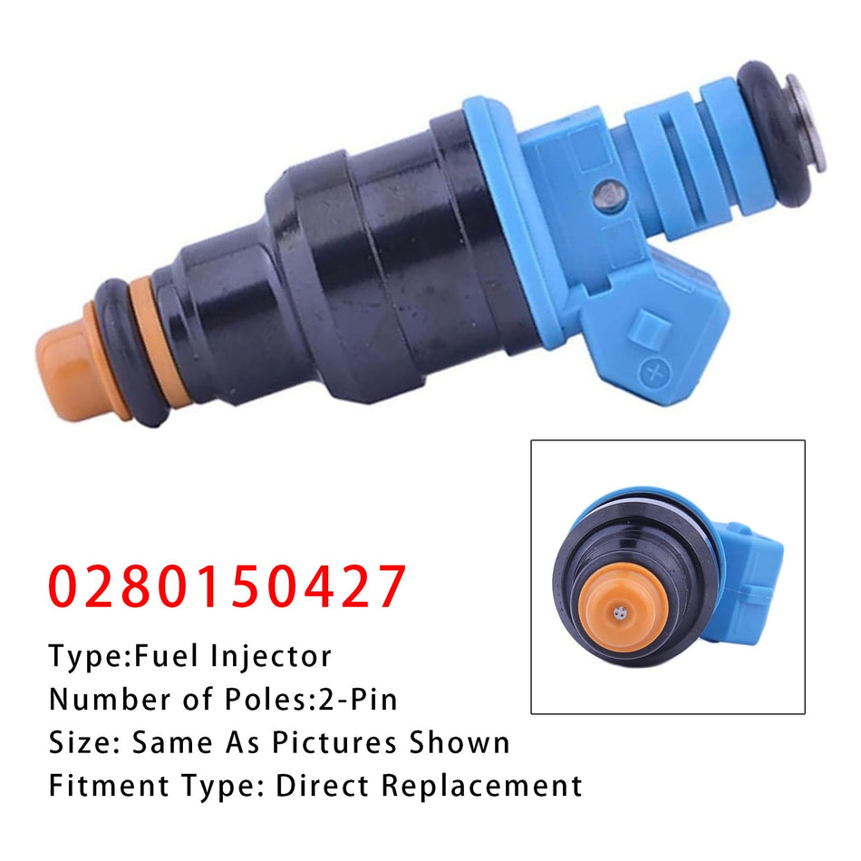 オペル アストラ キャバリエ カリブラ 2.0L 0280150427 用燃料インジェクター 1個
