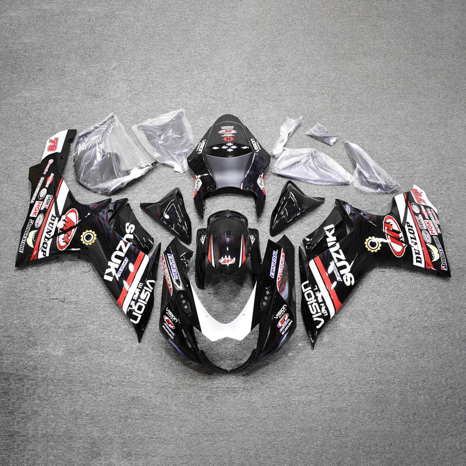 インジェクションフェアリングキット ボディワーク プラスチック ABS スズキ GSXR 600/750 2011-2026 K11用