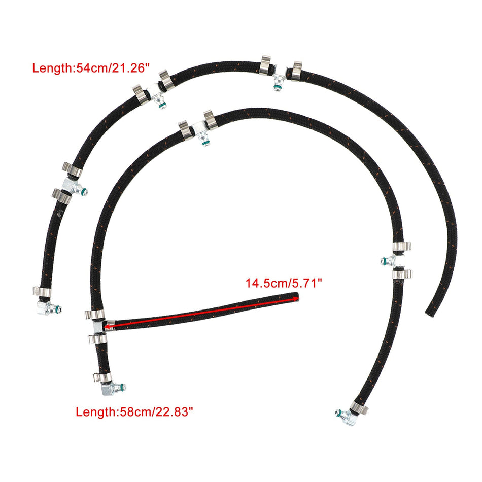 Duramax 2004-2010 6.6L ディーゼル トラック エンジン 燃料インジェクター リターン ライン キット