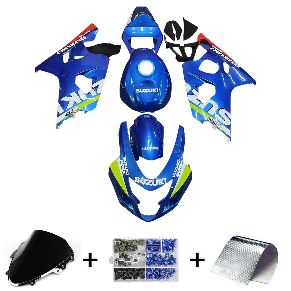 2004-2005 スズキ GSXR 600/750 K4 インジェクションフェアリングキット ボディワーク プラスチック ABS