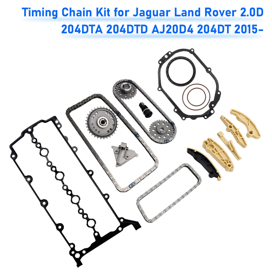 2015年10月 - ジャガーXE（X760）204DTD 1999年式サルーン用タイミングチェーンキット LR073761