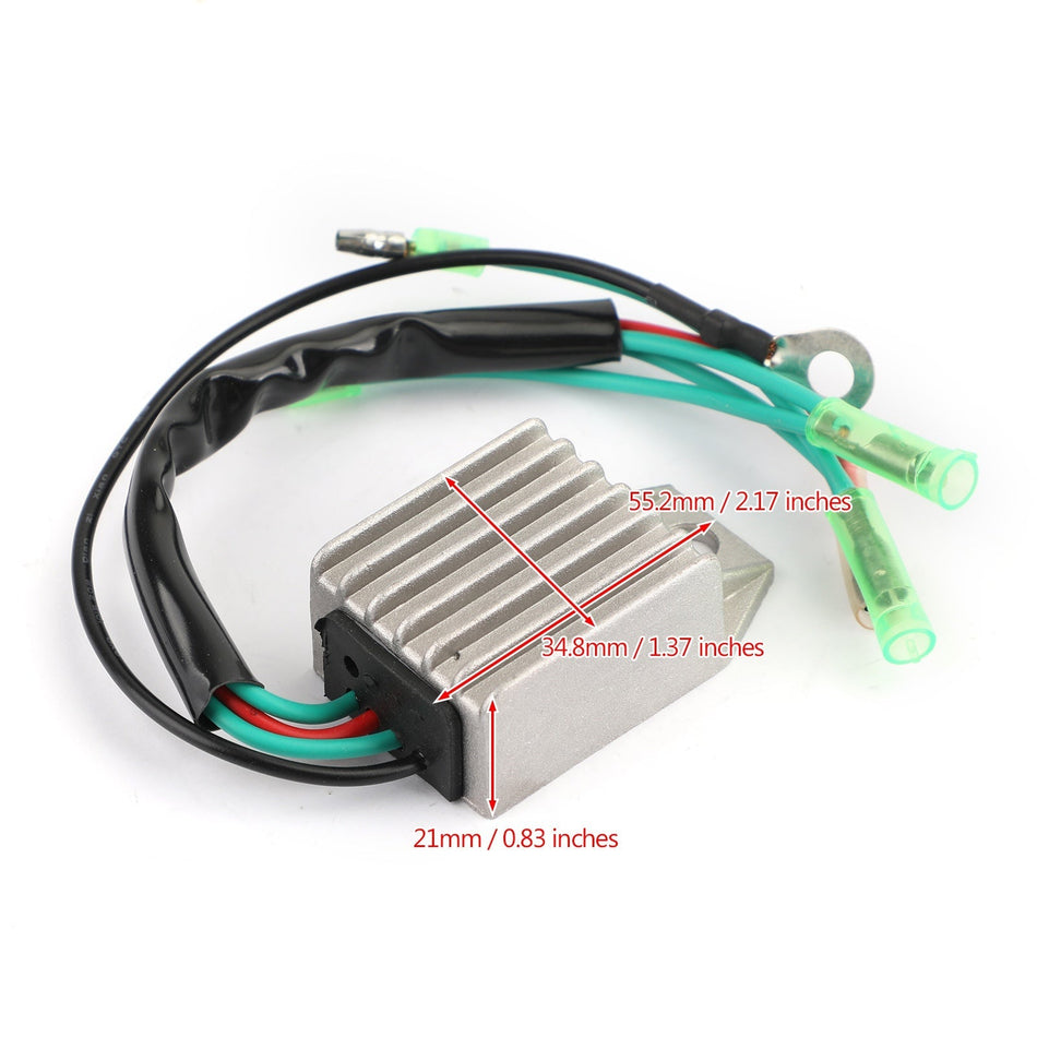 整流器レギュレーター 6J8-81960-00 ヤマハ 6hp - 50hp 1990 - 2013 船外機に適合