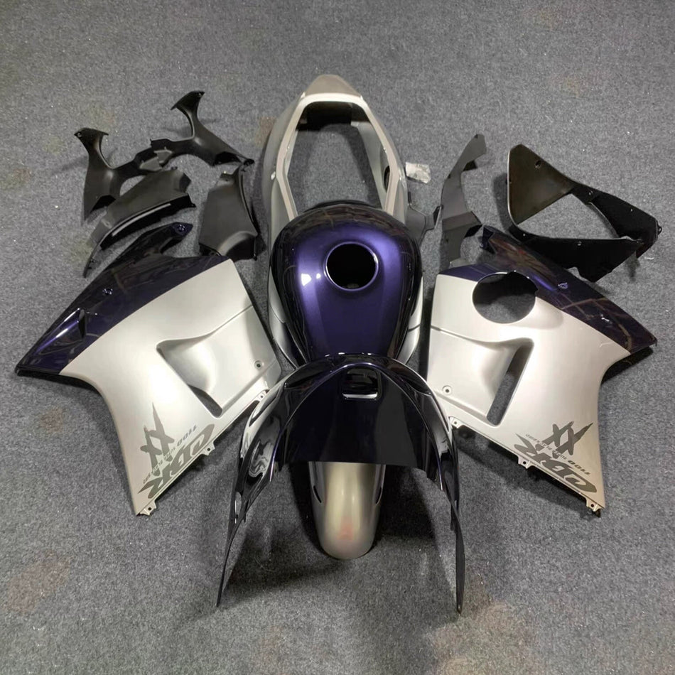 ホンダ CBR1100XX スーパーブラックバード 1996-2007 用 ABS樹脂製インジェクションフェアリングキット