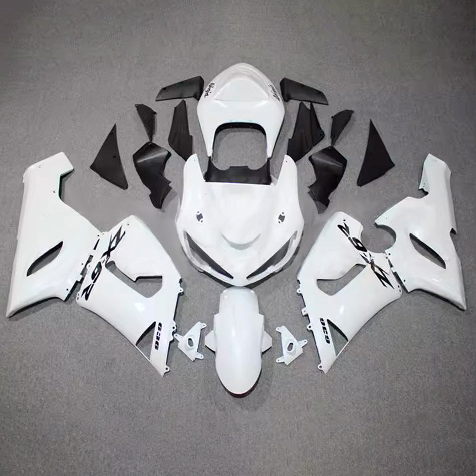 インジェクションフェアリングキット ボディワーク プラスチック ABS カワサキ ZX6R 636 2005-2006 に適合