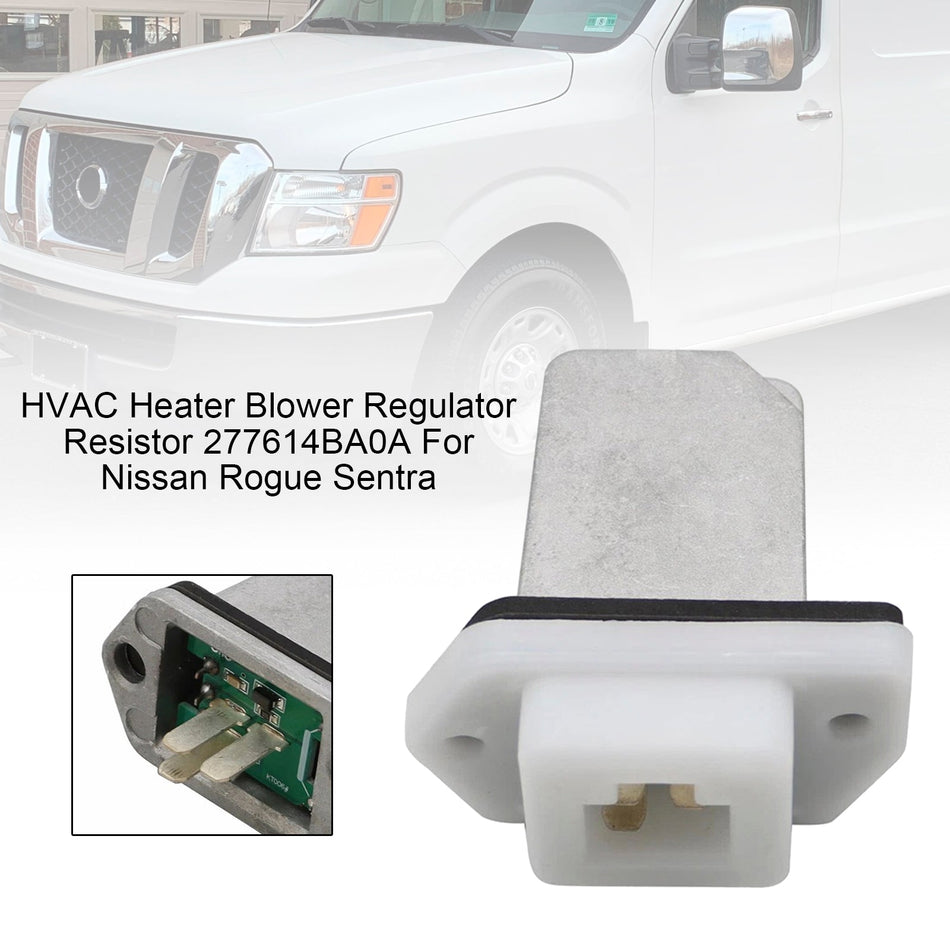 HVAC ヒーターブロワーレギュレーター抵抗器 277614BA0A 日産ローグセントラ用