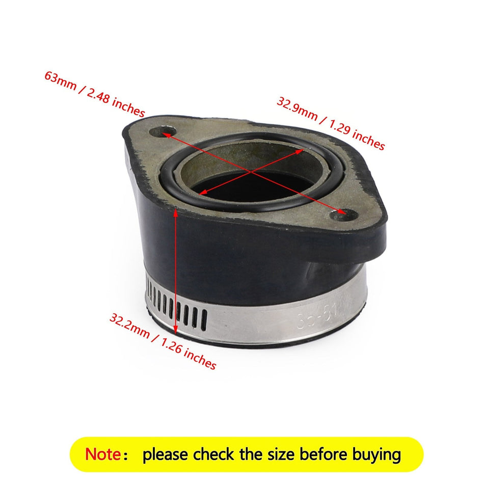 インテークキャブブーツフランジ ホンダTRX300EX TRX300X 1993-2009 16211-HC0-003 汎用