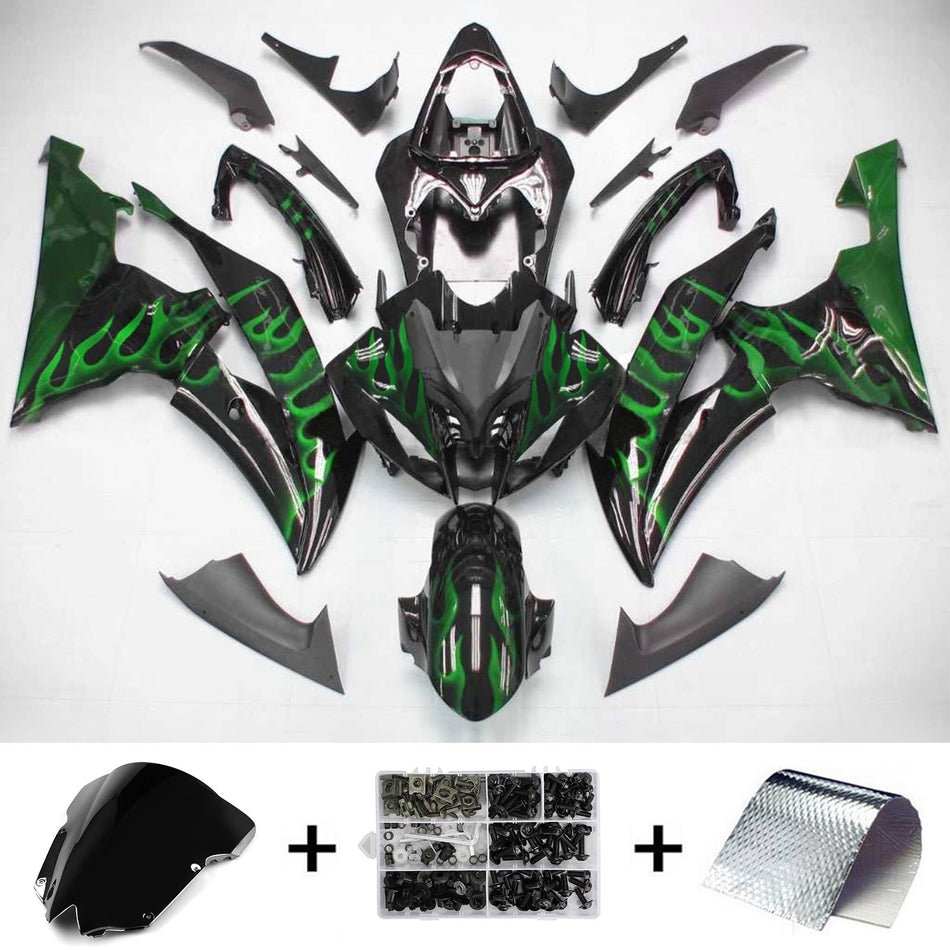 2008-2016 ヤマハ YZF 600 R6 Amotopart インジェクションフェアリングキット ボディワーク プラスチック ABS #118