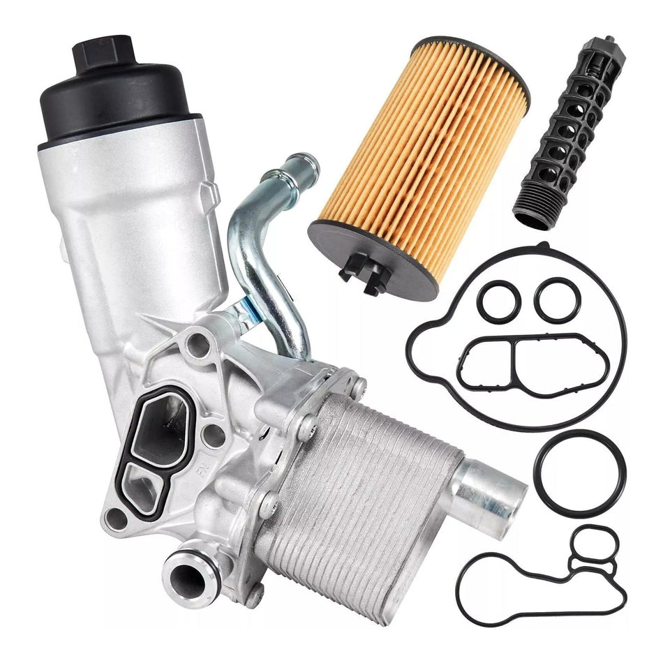 2011-2016 シボレー クルーズ 1.4L L4 - ガソリン オイルフィルターハウジング オイルクーラー 55566784 55593189 55594651