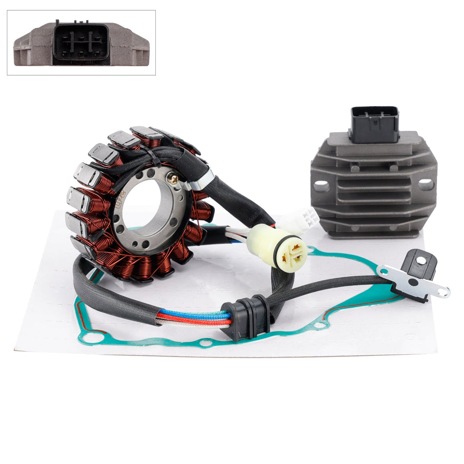 ヤマハ YFM250 ビッグベア 250 07-11 ブルイン 250 05-06 用ステーター＆レギュレーターガスケット