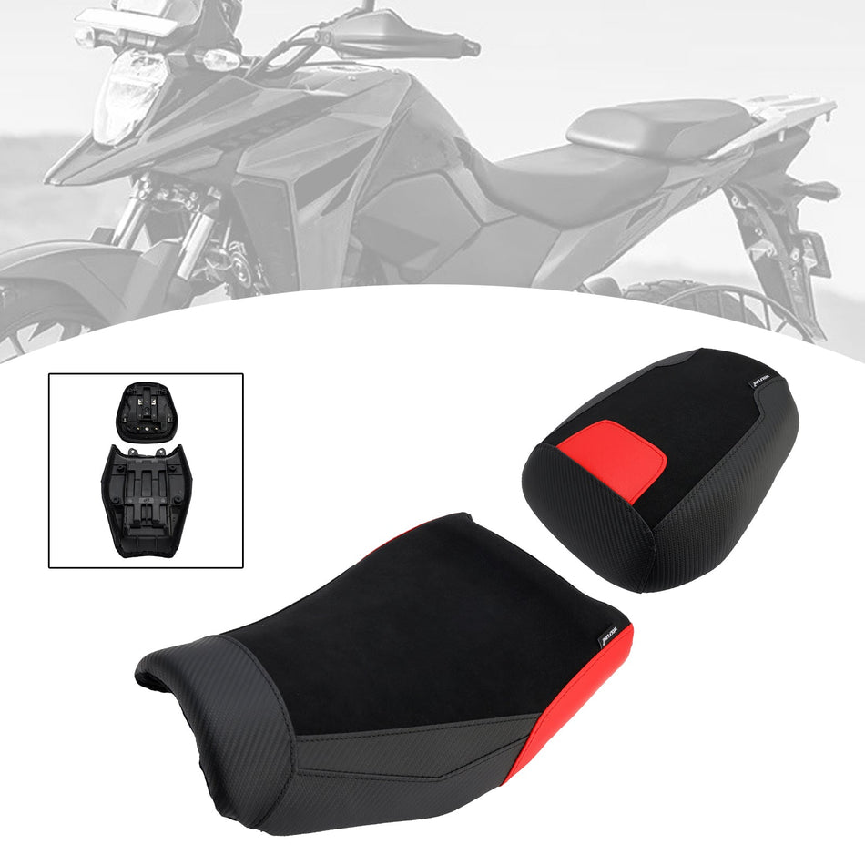 2024-2025 スズキ V-Strom250Sx フロント＆リア レイダー パッセンジャークッションキット レッド