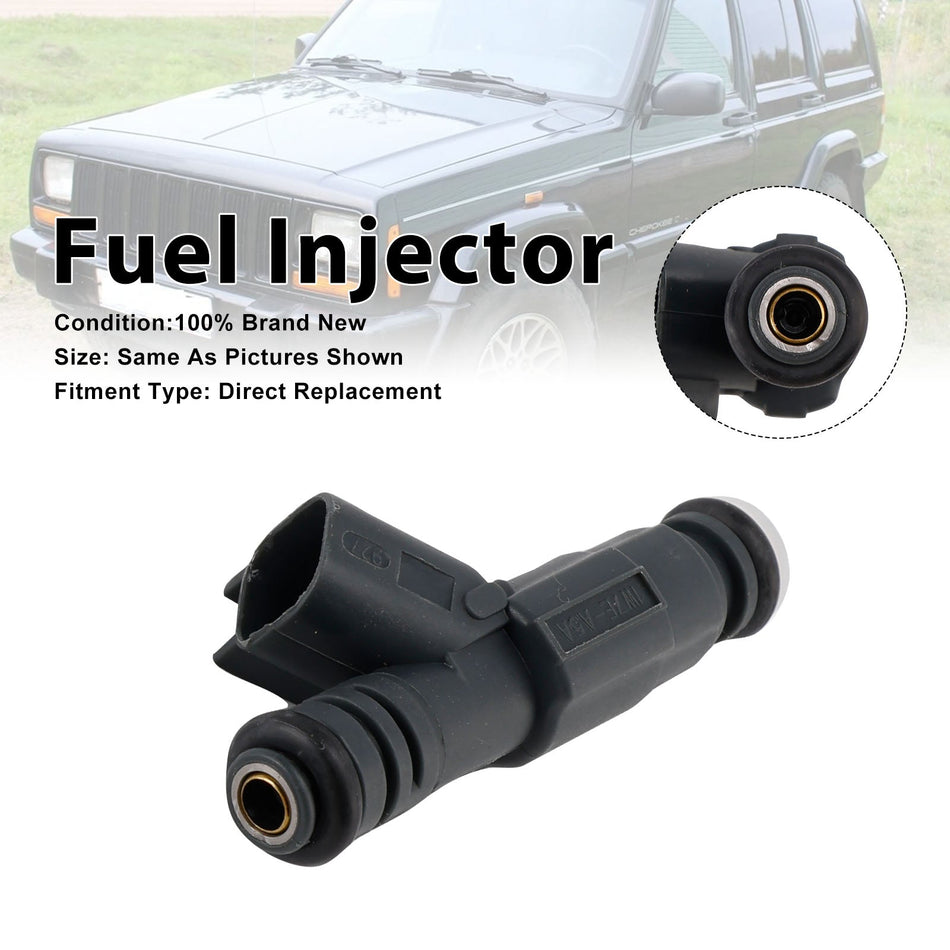 ジープ チェロキー 1999-2000 TJ L4 1999-2002 用燃料インジェクター 1個 0280156048