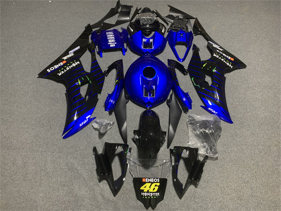 2008-2016 ヤマハ YZF 600 R6 インジェクションフェアリングキット ボディワーク プラスチック ABS #190