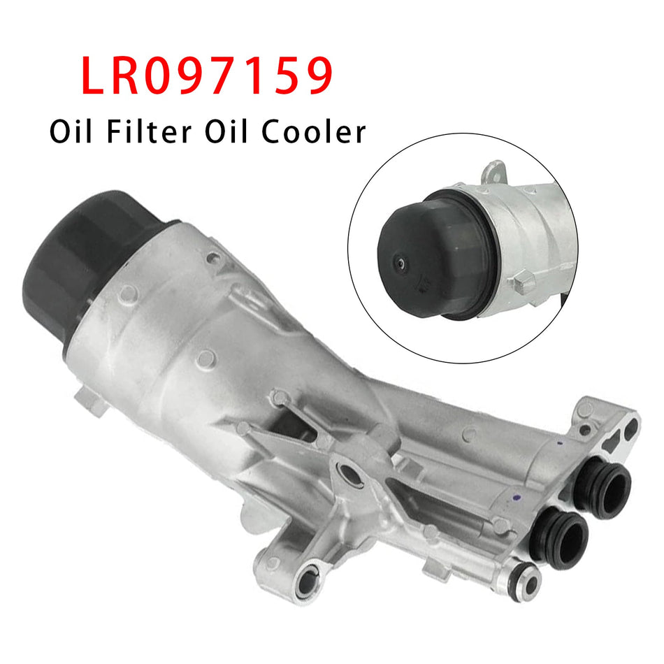 2019年以降のレンジローバー イヴォーク（L551）用エンジンオイルフィルターオイルクーラーアセンブリ LR097159