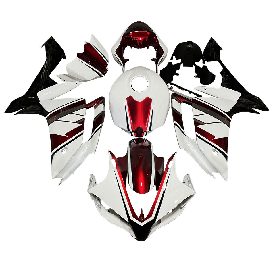 ヤマハ YZFR1 YZF-R1 2007-2008 用 インジェクションフェアリングキット ボディワーク プラスチック ABS