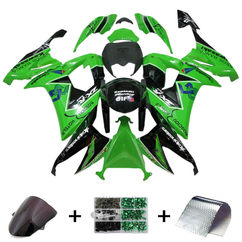 2008-2010 カワサキ ZX10R インジェクションフェアリングキット ボディワーク プラスチック ABS