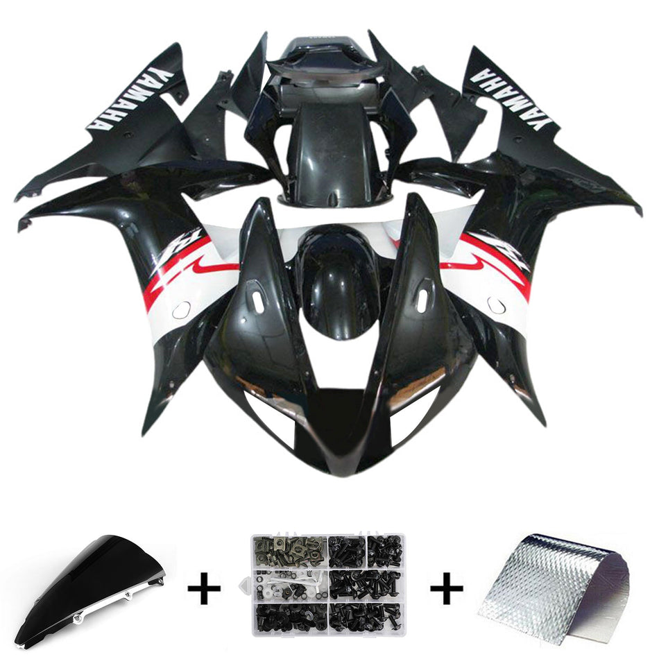 2002-2003 ヤマハ YZF 1000 R1 インジェクションフェアリングキット ボディワーク プラスチック ABS