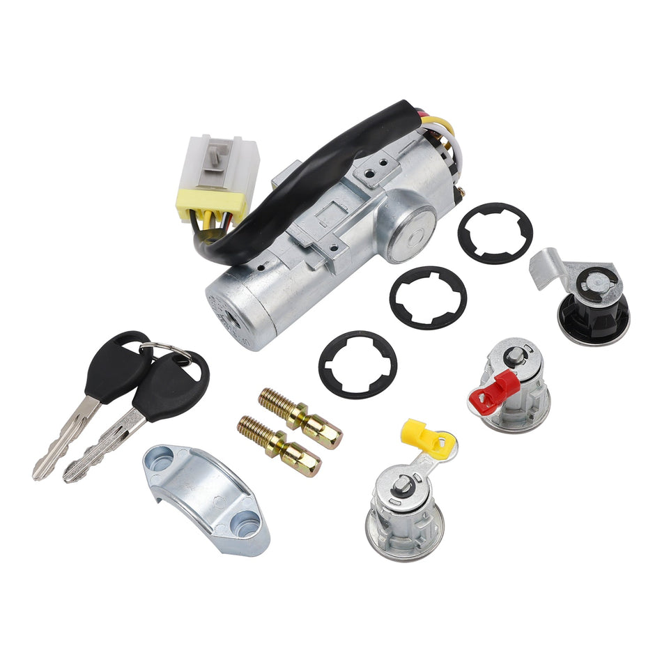 日産ナバラ D22 1997-2006 用 イグニッションバレルドアロックキット（キー2個付き）K9810-2S806