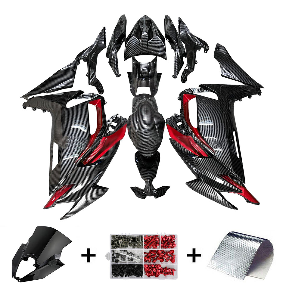 インジェクションフェアリングキット ボディワーク ABS カワサキ ER-6F Ninja650 2020-2025 に適合