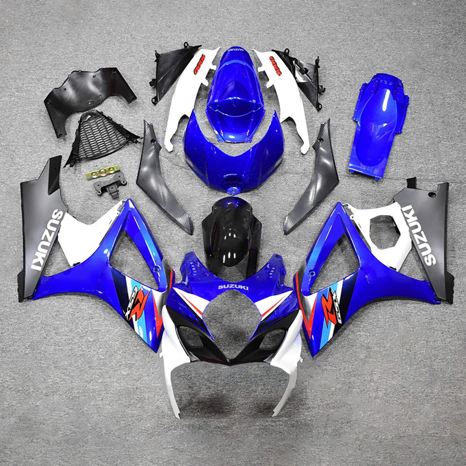 スズキ GSXR1000 2007-2008 K7用 インジェクションフェアリングキット ボディワーク プラスチック ABS
