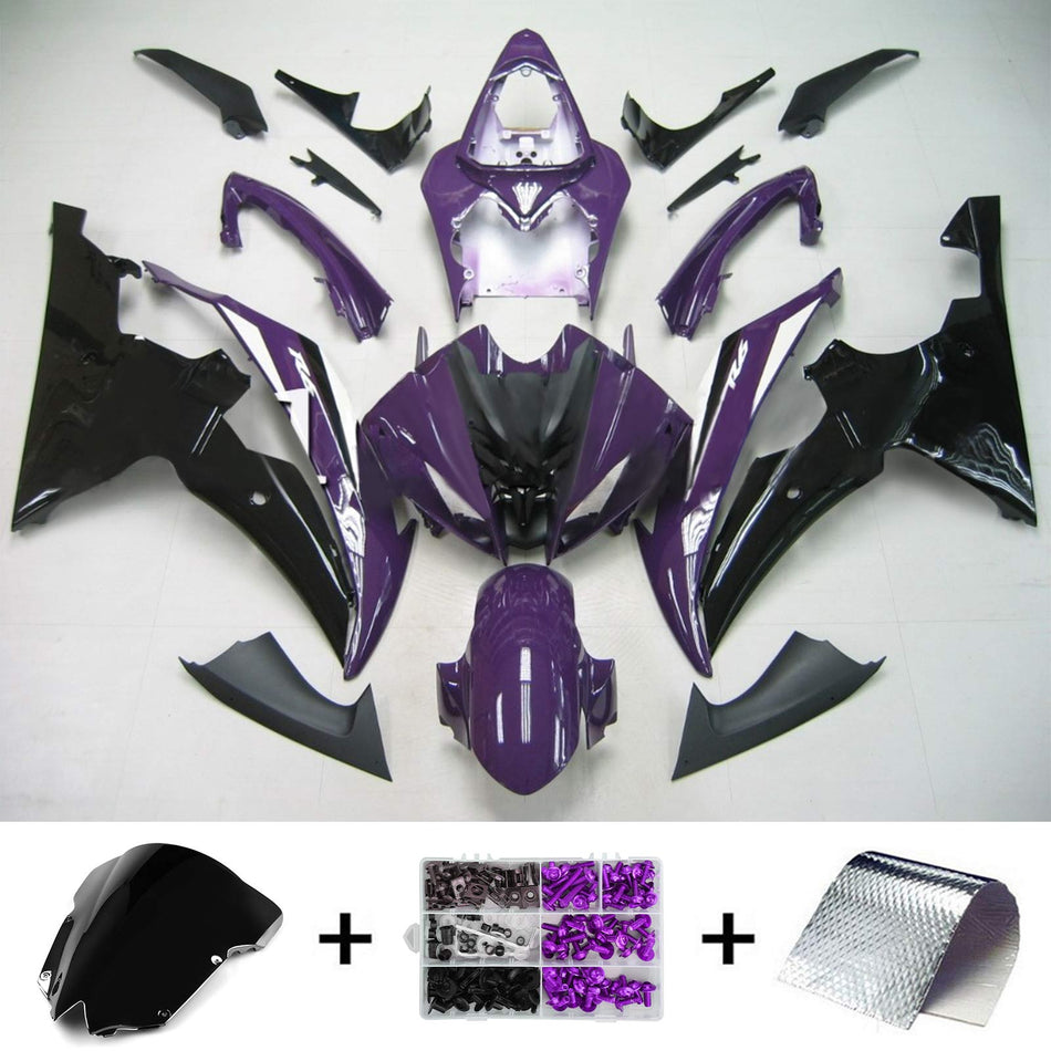 2008-2016 ヤマハ YZF 600 R6 インジェクションフェアリングキット ボディワーク プラスチック ABS #147