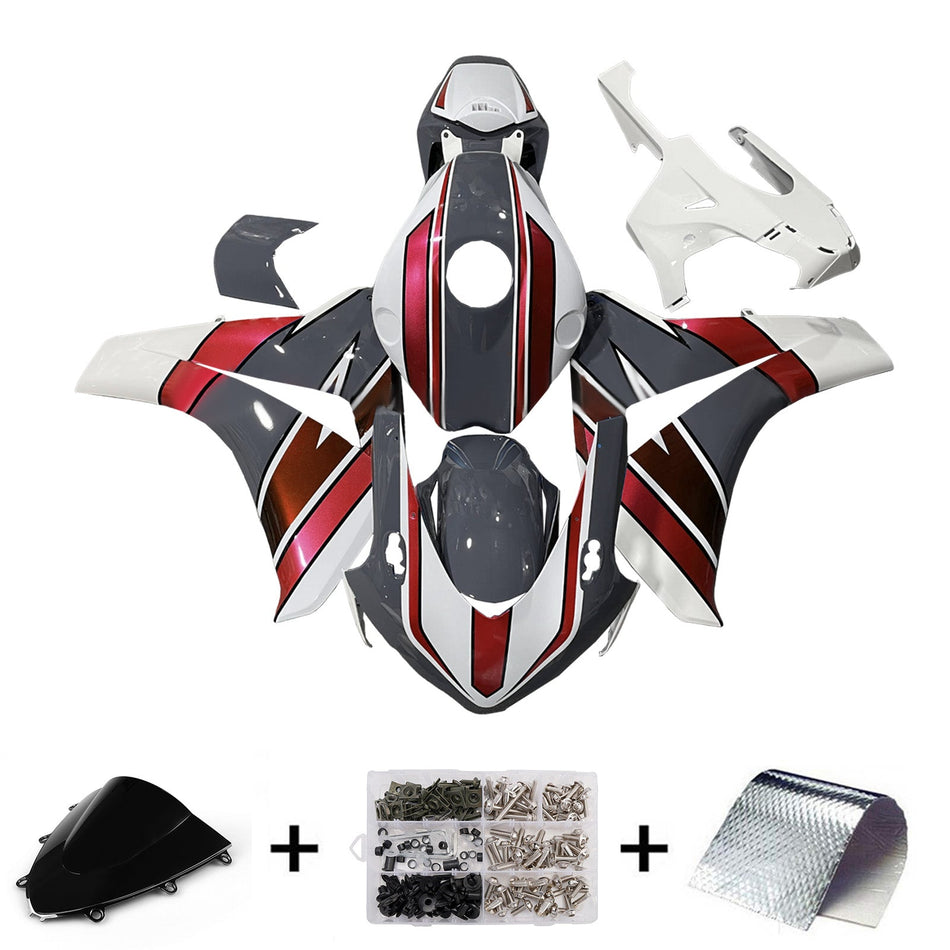 ホンダ CBR1000RR 2008-2011 用 インジェクションフェアリングキット ボディワーク プラスチック ABS