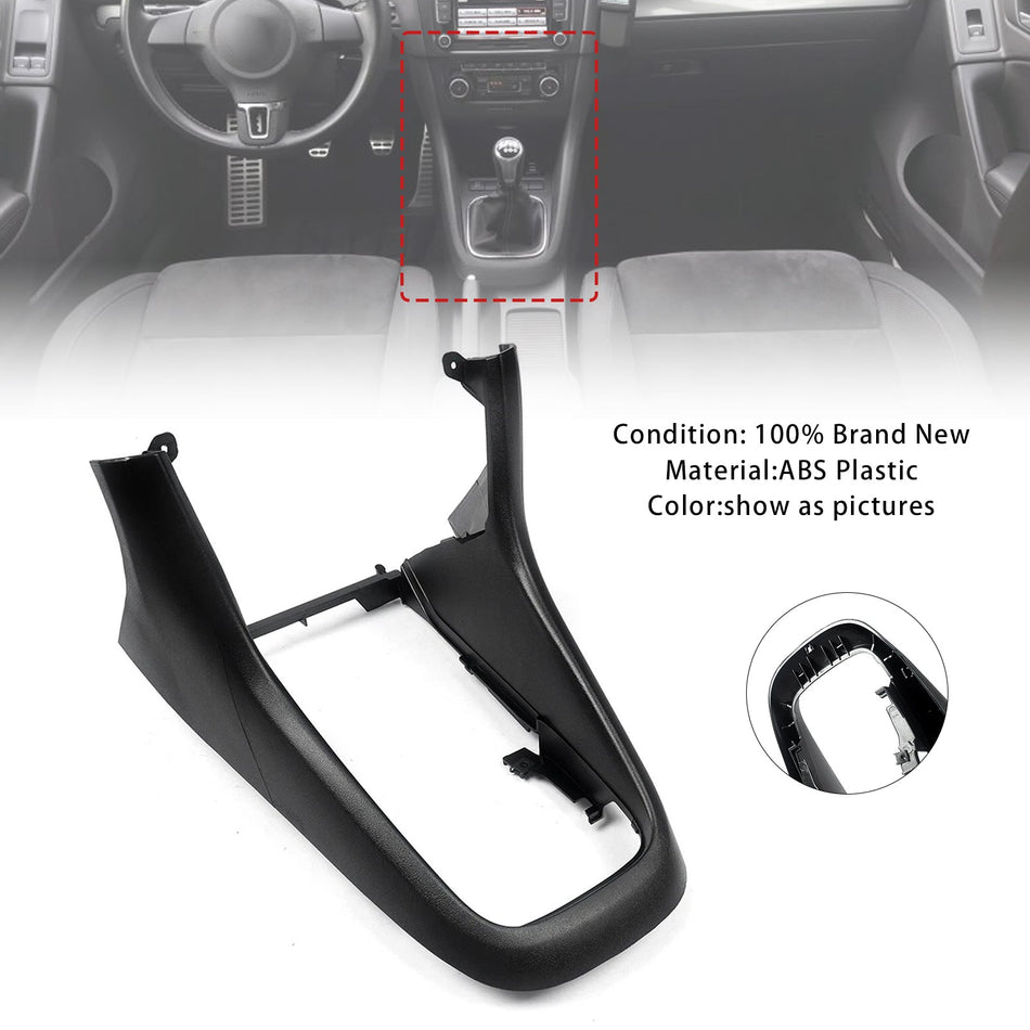 2009-2013 VW ゴルフ 6 MK6 センターコンソール ギアシフトノブ フレームトリム 5K0863680