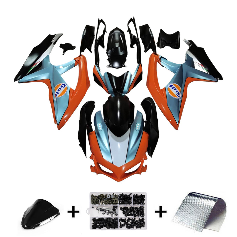 スズキ GSXR 600/750 2008-2010 K8 用 インジェクションフェアリングキット ボディワーク プラスチック ABS