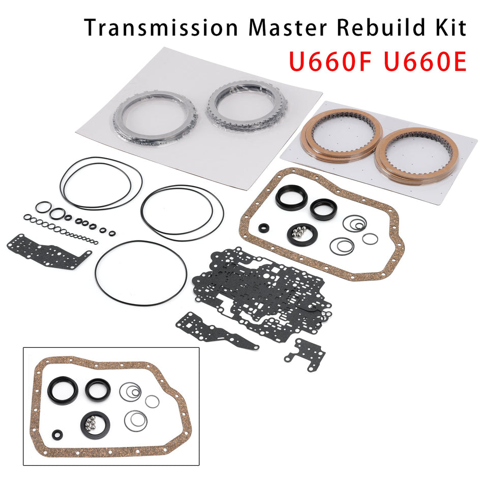 2009-2014年式 VERSO 2.2L トランスミッション マスターリビルドキットセット U660F U660E