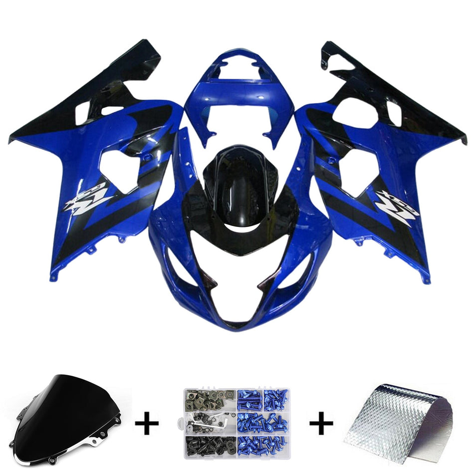 2004-2005 スズキ GSXR 600/750 K4 インジェクションフェアリングキット ボディワーク プラスチック ABS