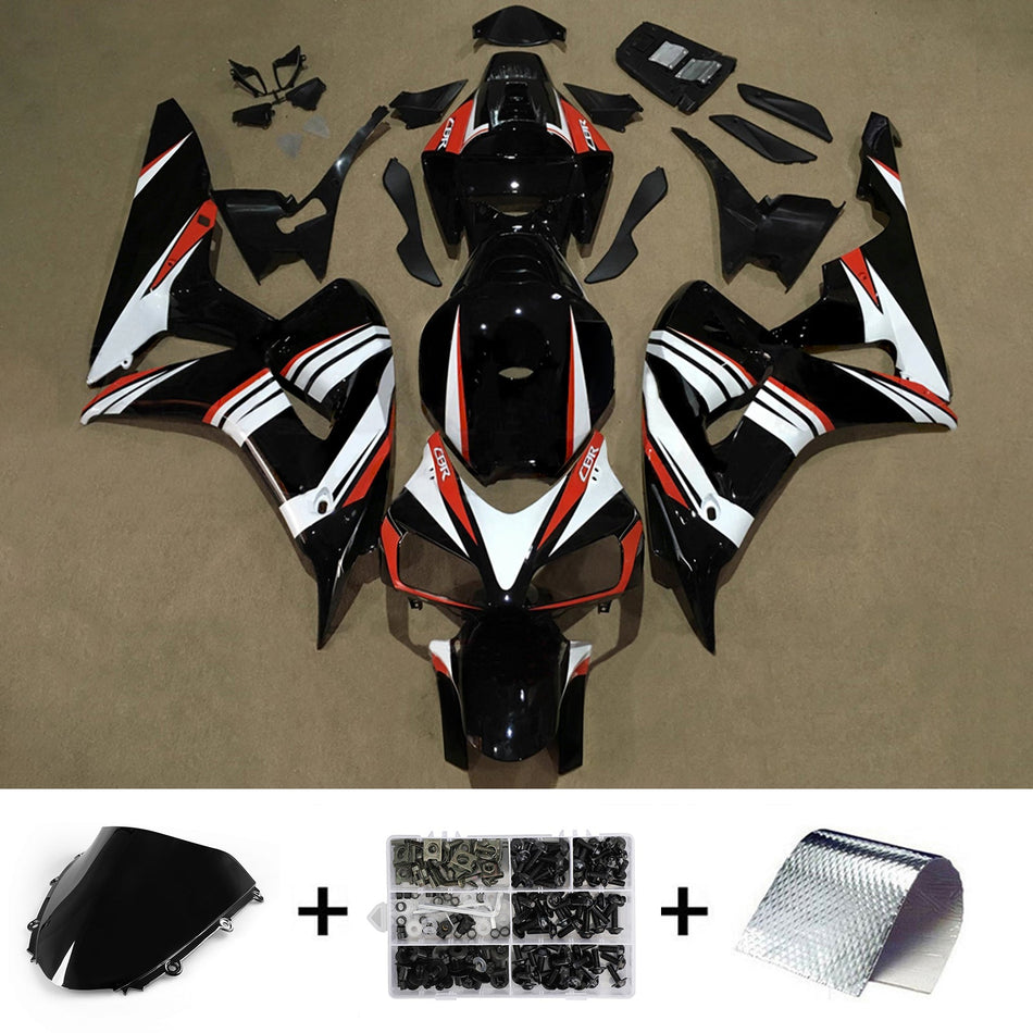 ホンダ CBR1000RR 2006-2007 用インジェクション フェアリングキット ボディワーク プラスチック ABS