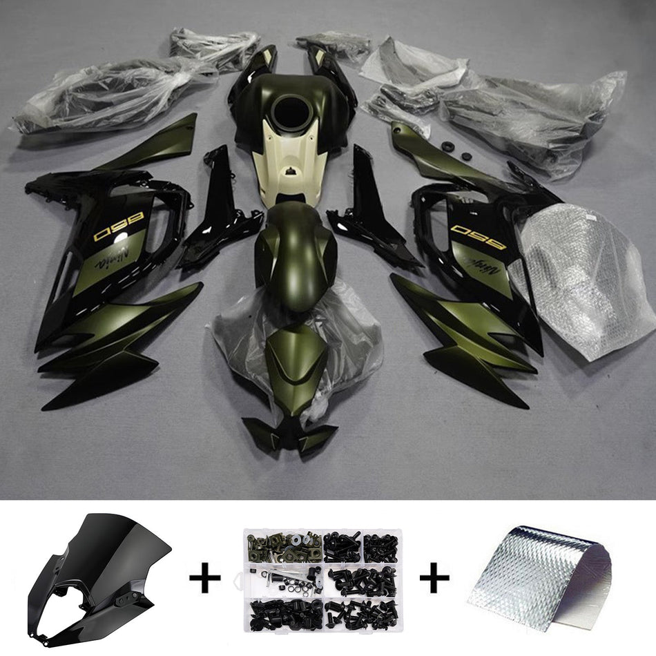 インジェクションフェアリングキット ボディワーク ABS カワサキ ER-6F Ninja650 2020-2025 に適合