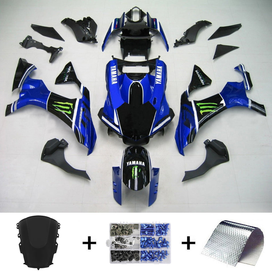 2020-2024 ヤマハ YZF R1 Amotopart インジェクションフェアリングキット ボディワーク プラスチック ABS #101