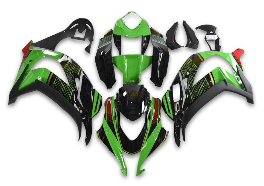 2021-2024 カワサキ ZX-10R ZX10R アモトパーツ インジェクションフェアリングキット ボディワーク ABS #101