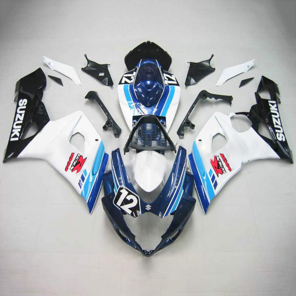 2005-2006 スズキ GSXR1000 K5 Amotopart インジェクションフェアリングキット ボディワーク プラスチック ABS #127