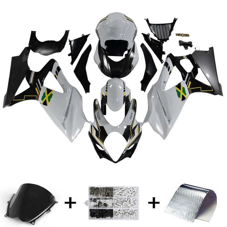 2007-2008 スズキ GSXR1000 K7 フェアリングキット ボディワーク プラスチック ABS