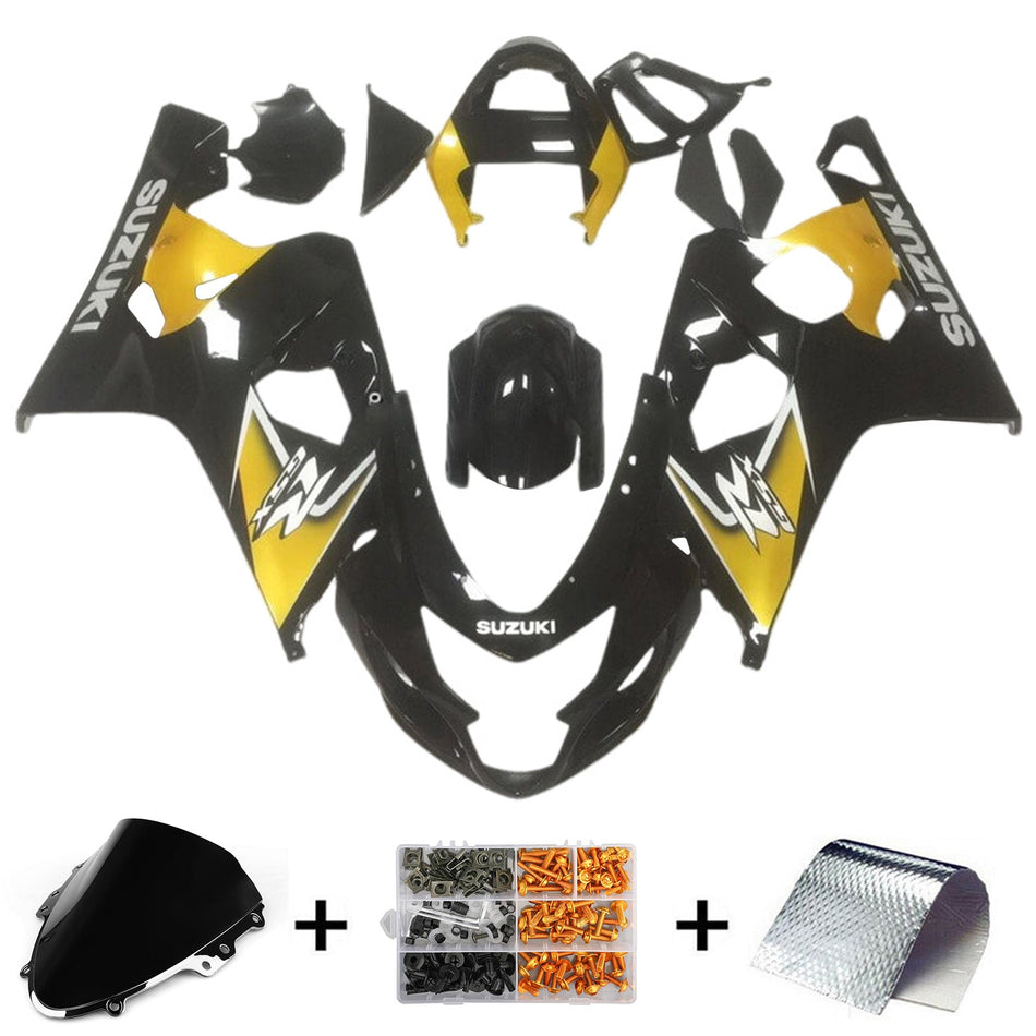 2004-2005 スズキ GSXR 600/750 K4 インジェクションフェアリングキット ボディワーク プラスチック ABS