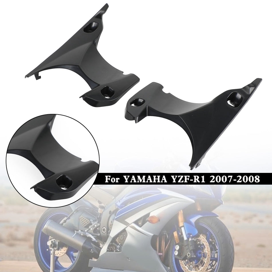 2007 2008 ヤマハ YZF R1 フロント エア チューブ ラム ダッシュ カバー フェアリング パネル ケース