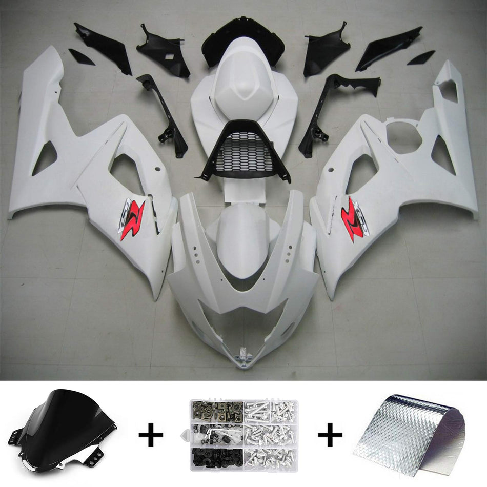 2005-2006 スズキ GSXR1000 K5 Amotopart インジェクションフェアリングキット ボディワーク プラスチック ABS #113