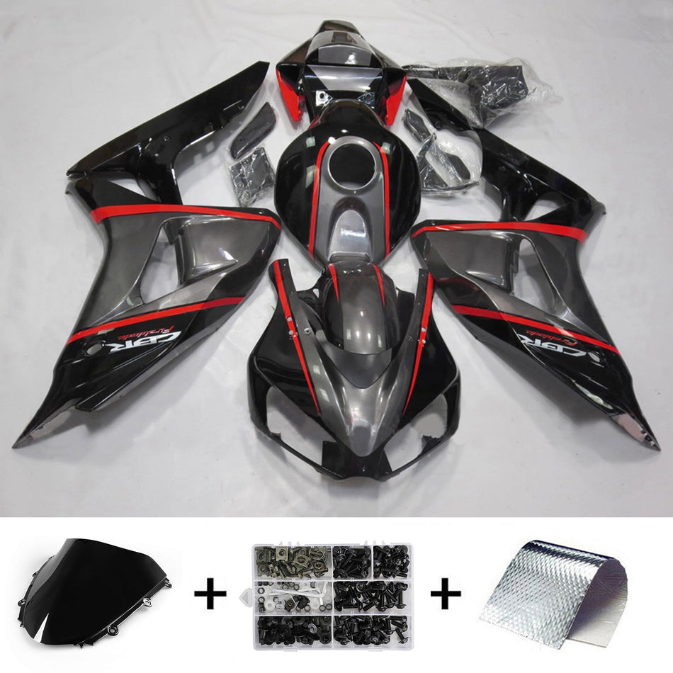 ホンダ CBR1000RR 2006-2007 用インジェクション フェアリングキット ボディワーク プラスチック ABS